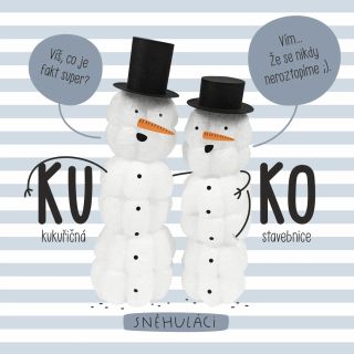 Limitovaná - zimní - edice KUKO ⛄. ⠀ Z kukuřičné stavebnice, kterou vám posílám místo plastového nebo prašného odpadu 😉,...